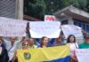 Jubilados de Cantv en Guárico protestan ante exclusión de un bono de 200 dólares que venían percibiendo