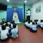 Santísimo Sacramento del Altar visitó colegio católico en San Juan de los Morros