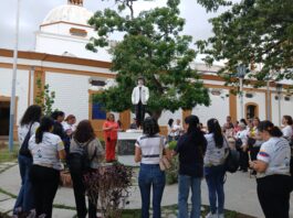En San Juan de los Morros oraron por las víctimas del terremoto frente a San José Gregorio