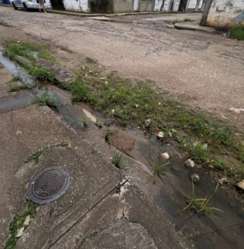Aguas negras se desbordan en el sector El Caro de Maturín