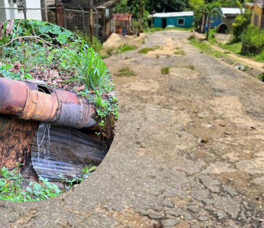 Vecinos del sector Brisas del Guarapiche en Maturín denuncian desborde de aguas servidas