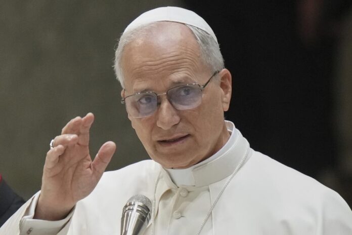 El papa León XIV