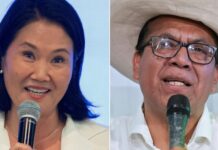 Perú elegirá entre Fujimori y Sánchez como nuevo presidente