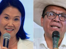 Perú elegirá entre Fujimori y Sánchez como nuevo presidente
