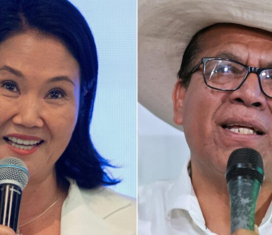 Perú elegirá entre Fujimori y Sánchez como nuevo presidente
