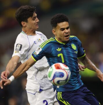Daniel Muñoz, Luis Díaz y Jaminton Campaz dan la victoria a Colombia en su debut