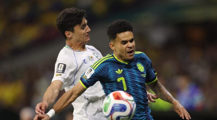 Daniel Muñoz, Luis Díaz y Jaminton Campaz dan la victoria a Colombia en su debut