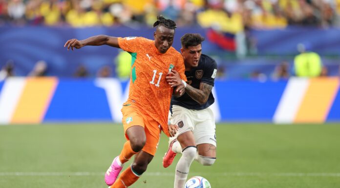Costa de Marfil sella triunfo en el minuto 90 contra Ecuador