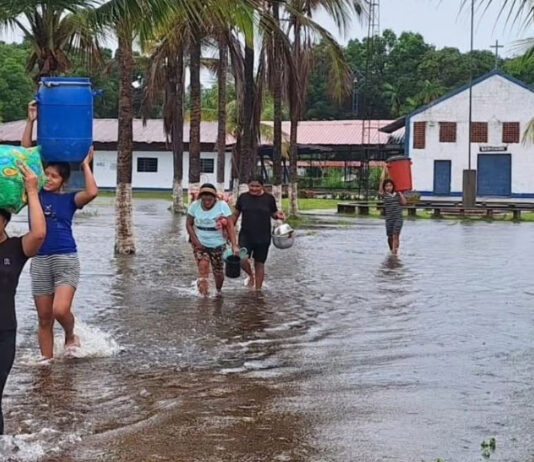 Comunidades del Alto Orinoco empiezan a recuperarse tras crecida del río