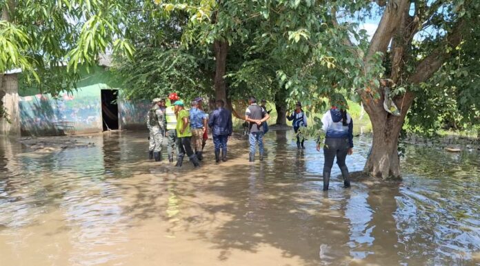 Despliegan Estado Mayor de Riesgo en el municipio Camaguán tras 72 horas de lluvias