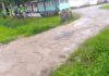 Lluvias y camiones socavan entrada a La Victoria en Tucupita