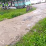 Lluvias y camiones socavan entrada a La Victoria en Tucupita