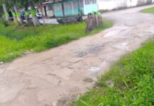 Lluvias y camiones socavan entrada a La Victoria en Tucupita