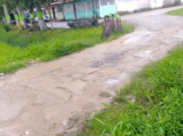 Lluvias y camiones socavan entrada a La Victoria en Tucupita