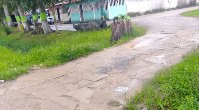 Lluvias y camiones socavan entrada a La Victoria en Tucupita