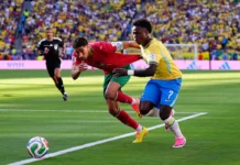 La pentacampeona Brasil no pudo domar a Marruecos y se repartieron puntos