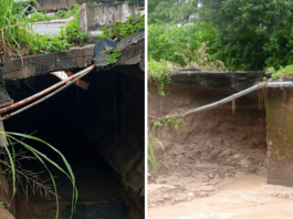 Precipitaciones derriban cajones puente y afectan vías agrícolas en Barinas