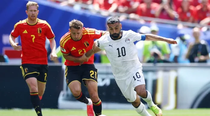 Bélgica y Egipto empatan en el primer partido del grupo G