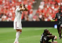 El canadiense Ismaël Koné sufre una terrible lesión frente a Catar