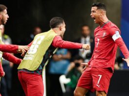 Cristiano dice presente en el Mundial y Portugal golea a Uzbekistán