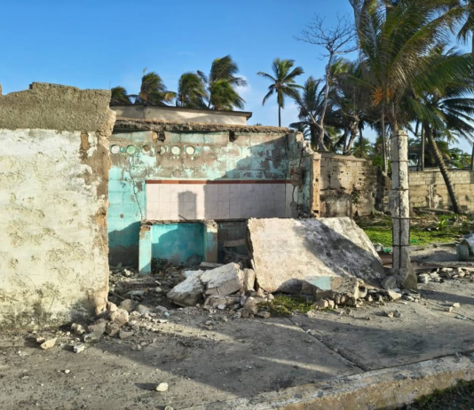 Afectación en Tucacas
