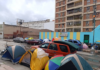 Unas 26 familias duermen en carpas en la avenida San Martín de Caracas Carpas San Martín