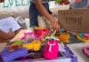 Ucistas recolectan materiales escolares para niños afectados por el doblete sísmico en Morón Ucistas recolectan materiales escolares para niños afectados por el doble terremoto en Morón