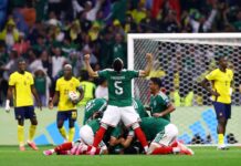 México pasa a octavos de final del Mundial dejando fuera a Ecuador