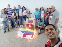 Elevan en San Juan de los Morros una oración por las víctimas de los terremotos
