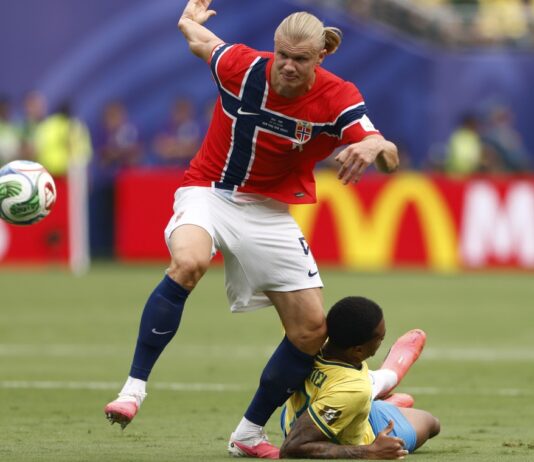 Erling Haaland manda a Brasil de regreso a casa