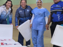 Madres monagenses donan más de 30 mil mililitros de leche materna para niños damnificados
