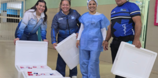 Madres monagenses donan más de 30 mil mililitros de leche materna para niños damnificados