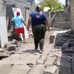 Grietas y hundimientos: las fachadas que dejó el doble terremoto en los hogares de Boca de Aroa