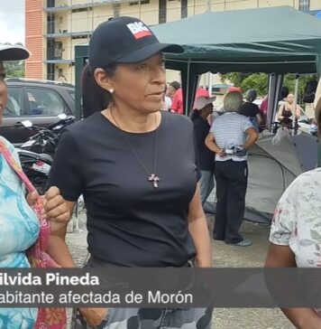 Familias desalojan Las Colinas de Mara en Morón