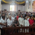 Devotos de la Virgen del Carmen en Mérida se congregaron para orar por las víctimas del terremoto