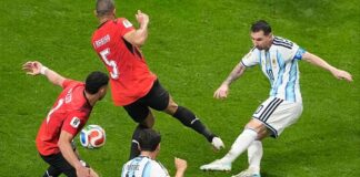 Argentina remonta a Egipto y avanza a cuartos de final