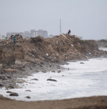 ONG Vitalis advierte sobre riesgos de verter escombros al mar Escombros al mar