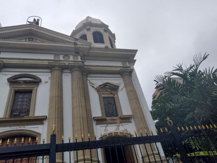 Fachada iglesia Nuestra Señora de Las Mercedes