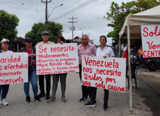 Solidaridad apureña a prueba de terremotos Solidaridad de Apure