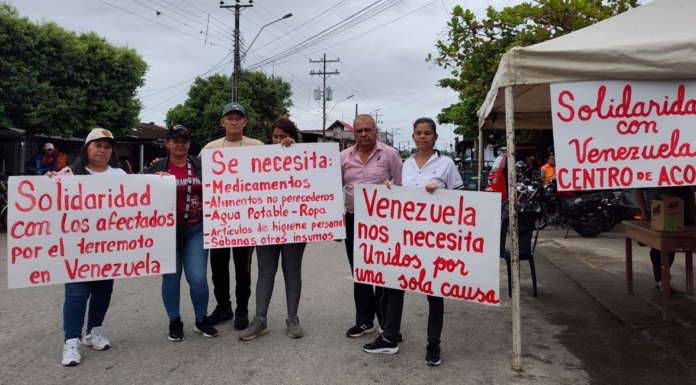 Solidaridad apureña a prueba de terremotos Solidaridad de Apure