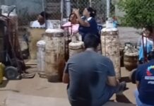 En el barrio Rómulo Gallegos de Maracaibo exigen gas por tubería